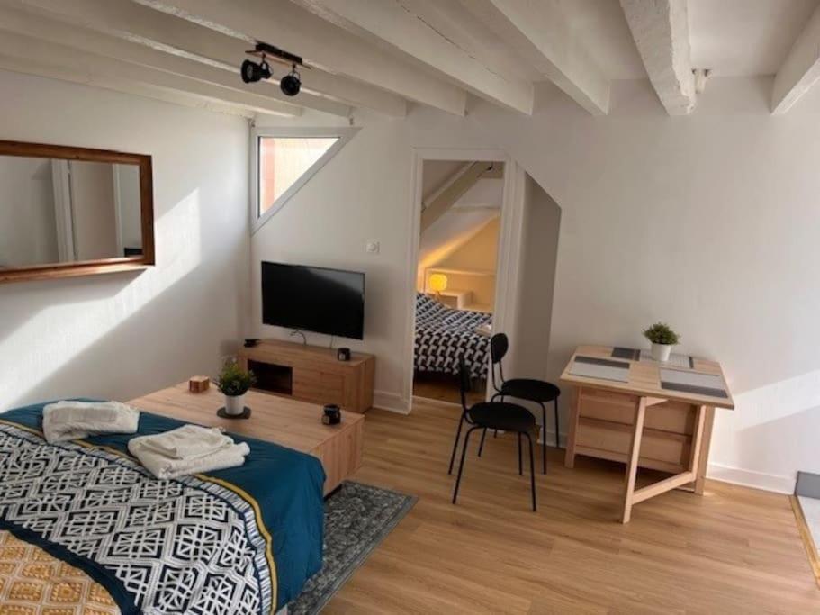 Appartement Calme Entre Ville Et Circuit Le Mans Bagian luar foto